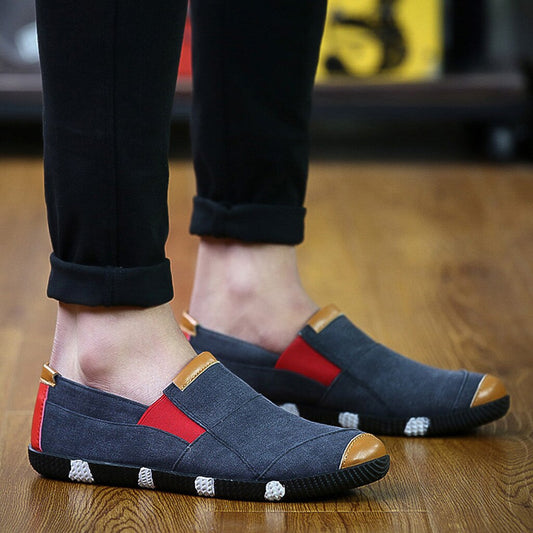 Men Sneakers Anti Slip Fashion Matching Mixed Color