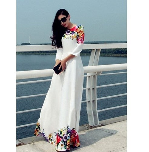 Women Dresses Spring And Summer Fashion Printing Dress