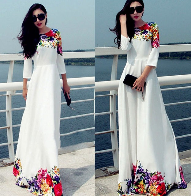 Women Dresses Spring And Summer Fashion Printing Dress