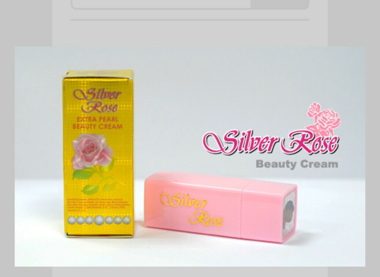 Silver Rose  x 2 SKIN LIGHTENING ACNE SPOTS WHITENING CREAM