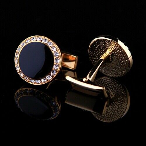 Sapphire Blue Stone Jewel Silver Square Cufflinks Formal Suit UK